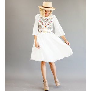 ROOLEE DeMille Embroidery Dress